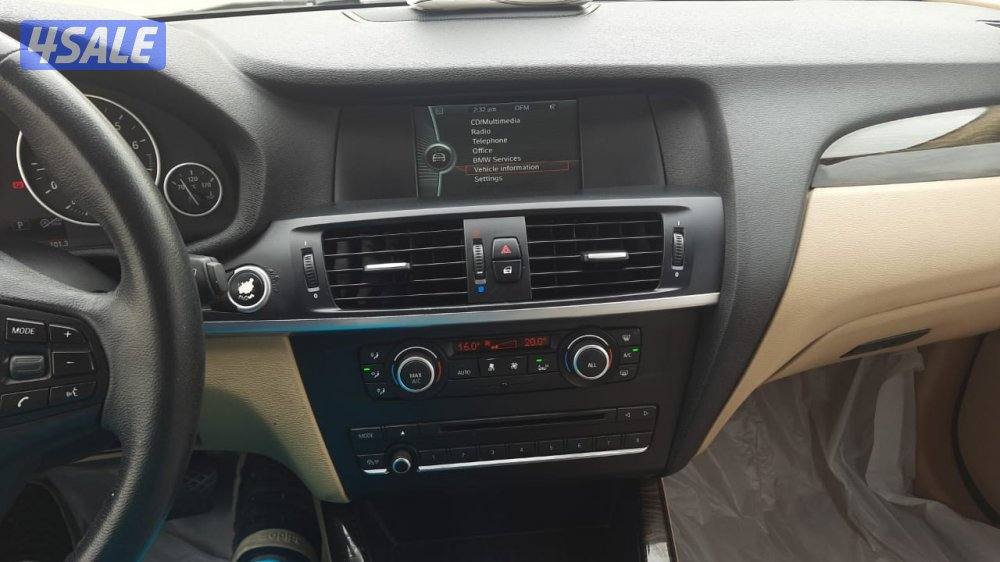 سيارة BMW X3 ، موديل 2013 ، DRIVEN 142000 KM، ماكينة جير شاصى سليم،5