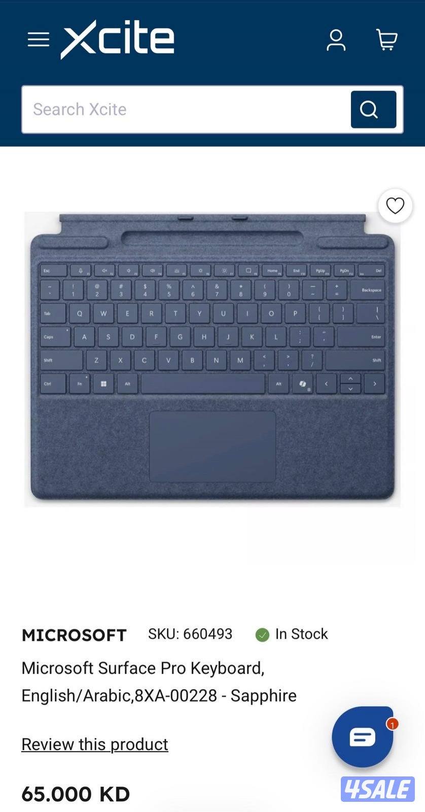 Microsoft surface مع كيبور وقلم وحمايه كامله4