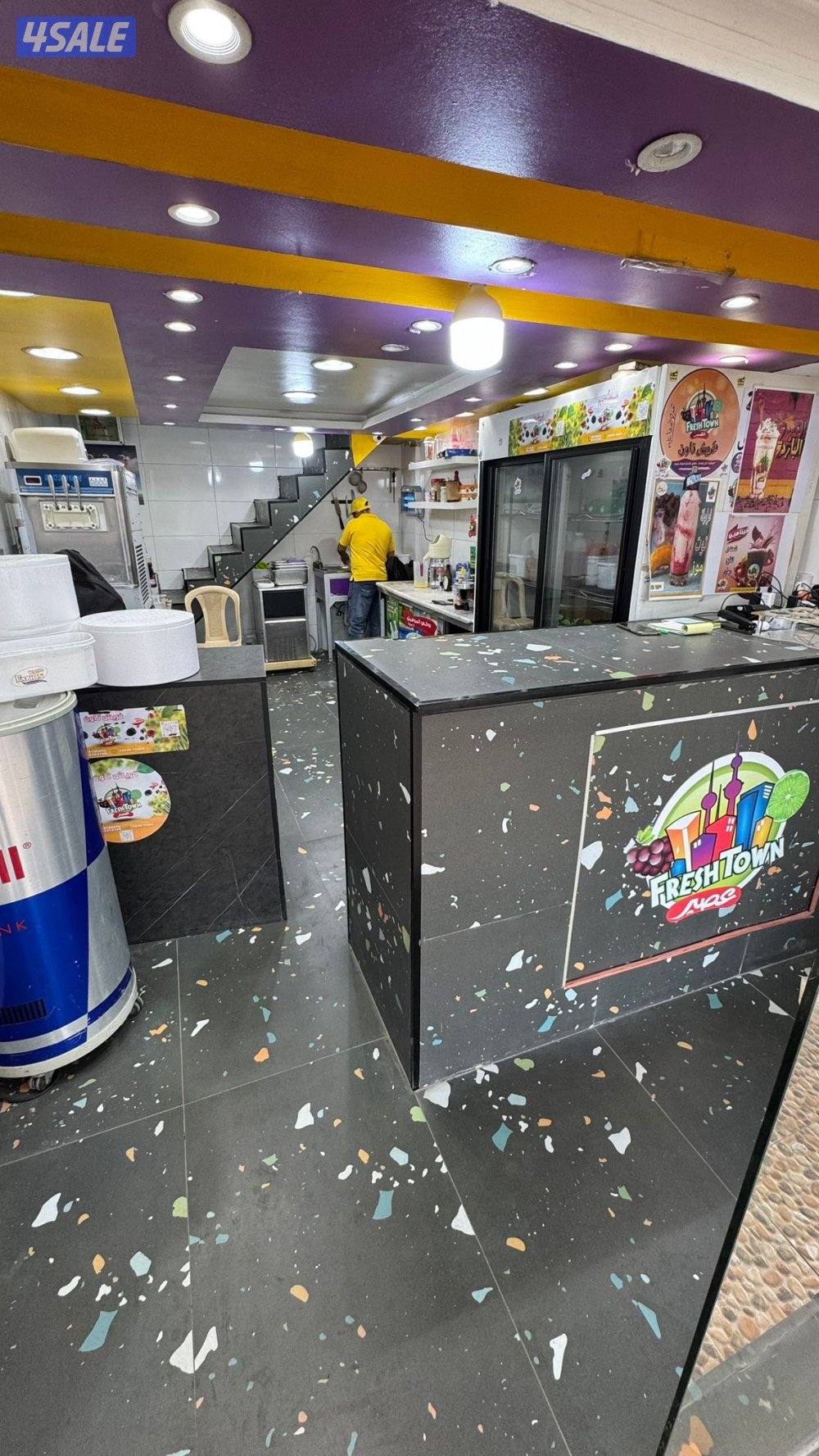 محل عصير للبيع  او الشراكة موقع مميز  بالسالمية يصلح لاي نشاط0