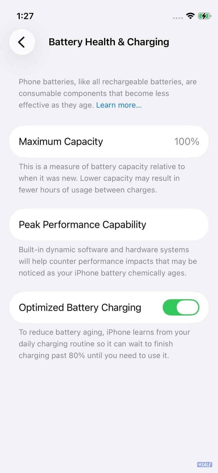 iPhone 12 Mini 128GB Blue – Battery 100% ايفون 12 ميني 128 جيجا أزرق10