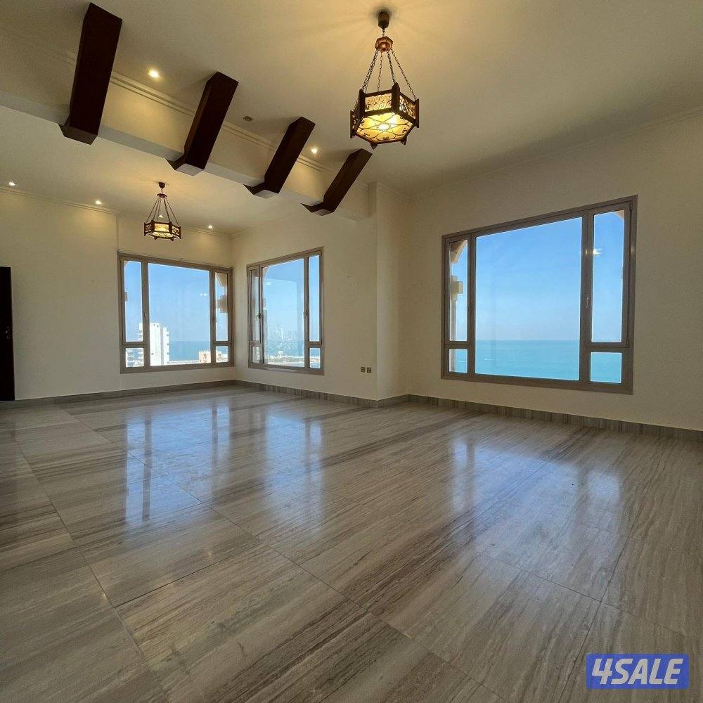 دور كامل إطلالة بحرية للإيجار في الشعب البحري قطعة 8 .0