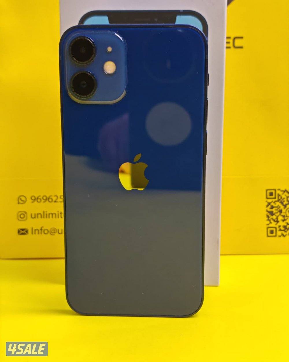 iPhone 12 Mini 128GB Blue – Battery 77% ايفون 12 ميني 128 جيجا أزرق7