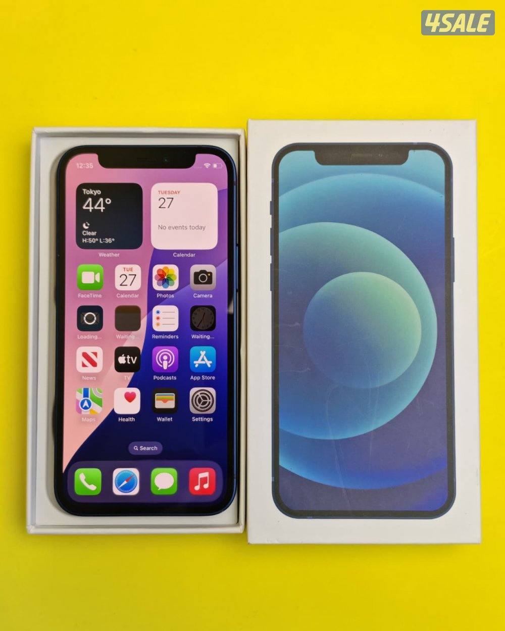 iPhone 12 Mini 128GB Blue – Battery 77% ايفون 12 ميني 128 جيجا أزرق10