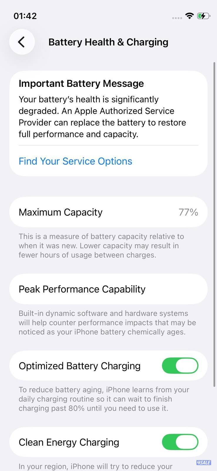 iPhone 12 Mini 128GB Blue – Battery 77% ايفون 12 ميني 128 جيجا أزرق11