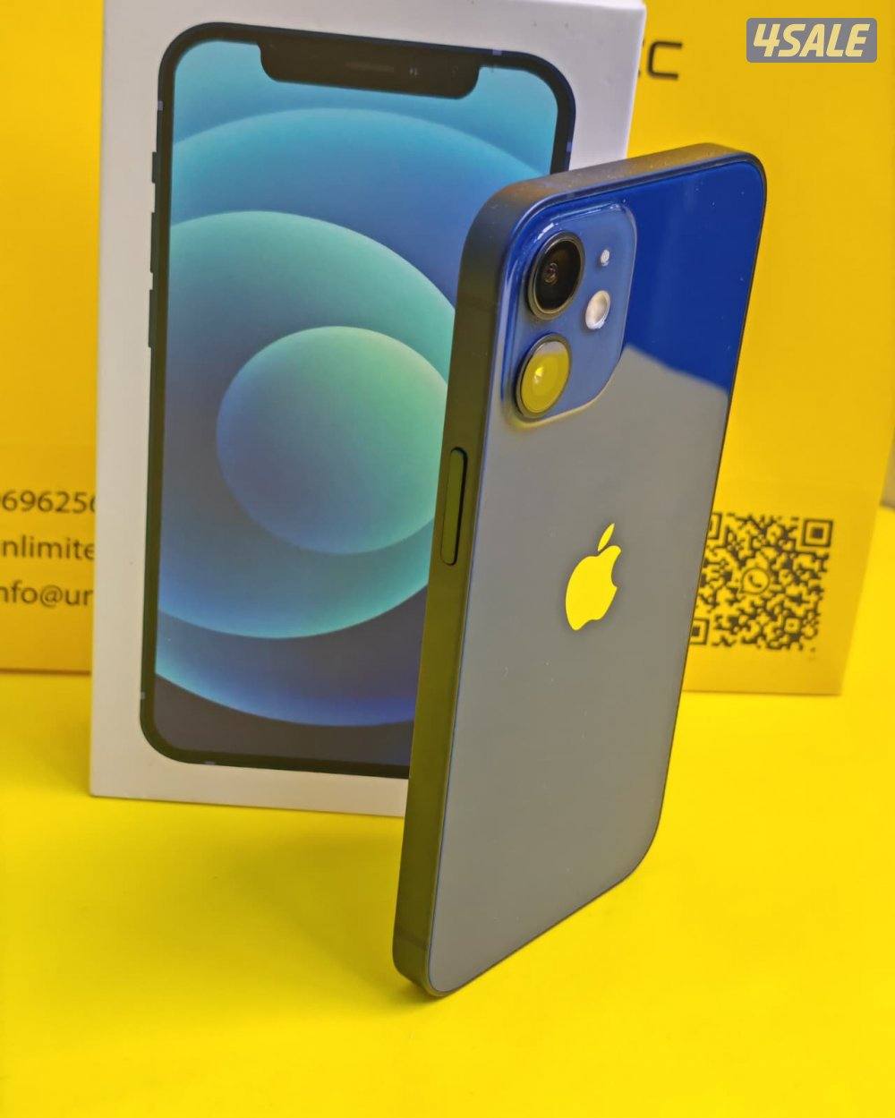 iPhone 12 Mini 128GB Blue – Battery 73% ايفون 12 ميني 128 جيجا أزرق3