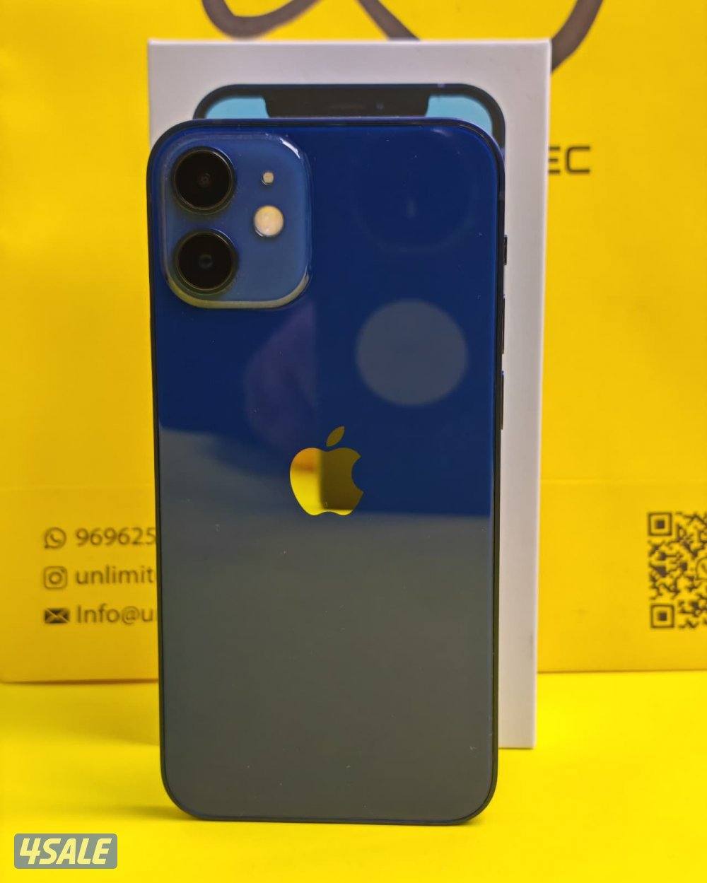 iPhone 12 Mini 128GB Blue – Battery 73% ايفون 12 ميني 128 جيجا أزرق5