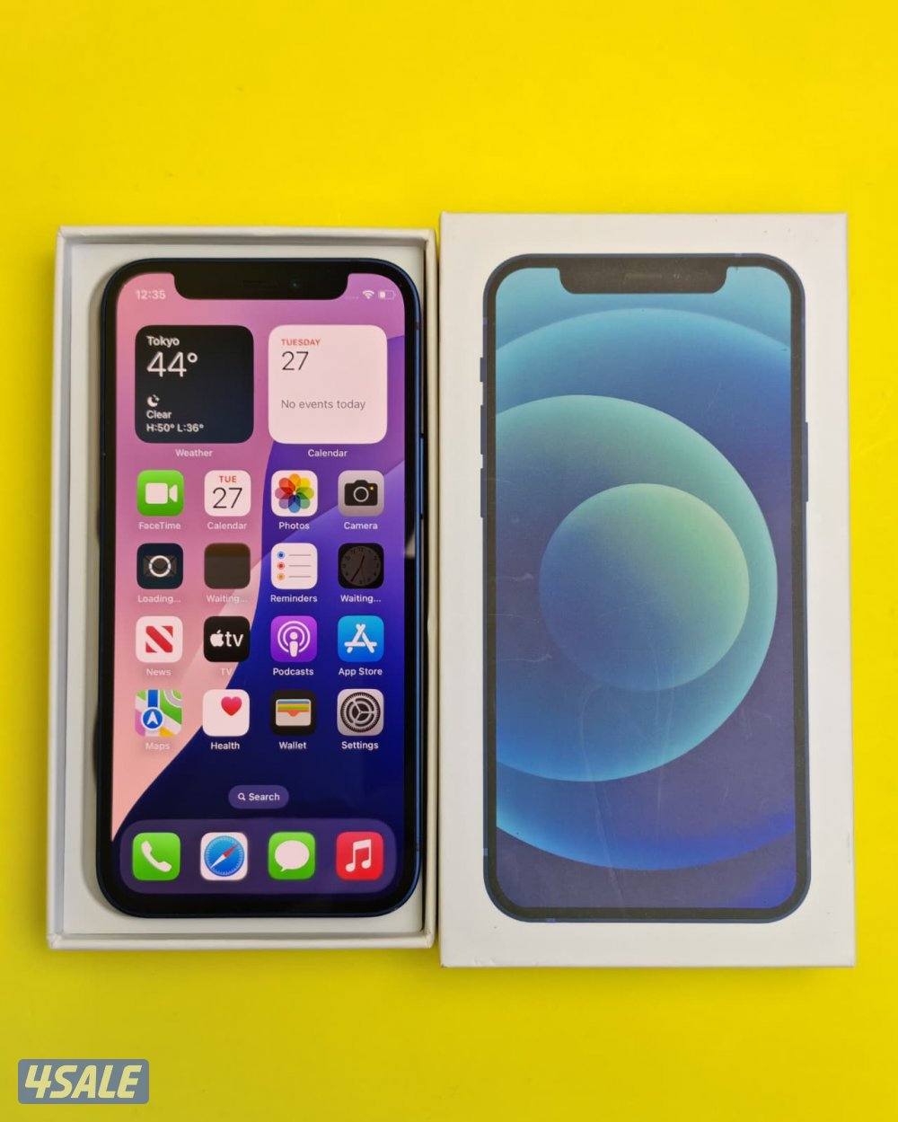 iPhone 12 Mini 128GB Blue – Battery 73% ايفون 12 ميني 128 جيجا أزرق9