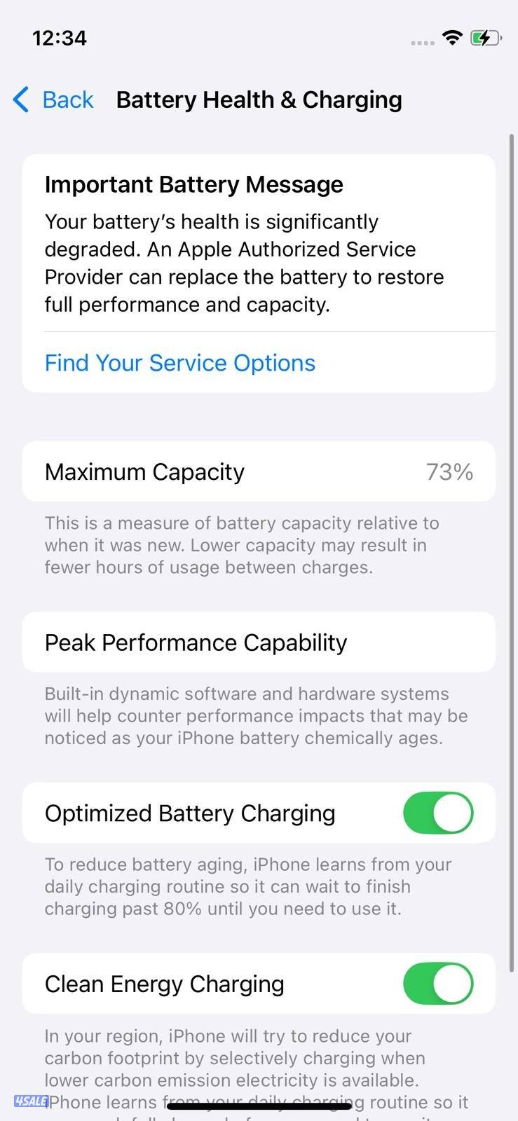 iPhone 12 Mini 128GB Blue – Battery 73% ايفون 12 ميني 128 جيجا أزرق11