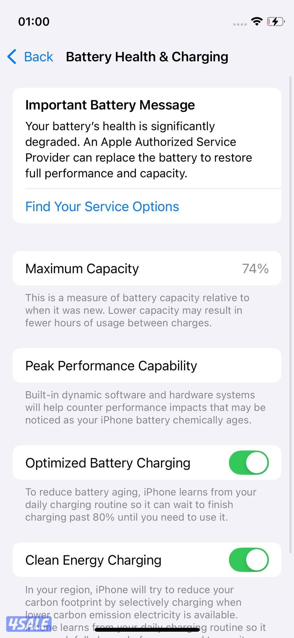 iPhone 12 Mini 128GB Purple – Battery 74% ايفون 12 ميني 128 جيجا بنفسج11