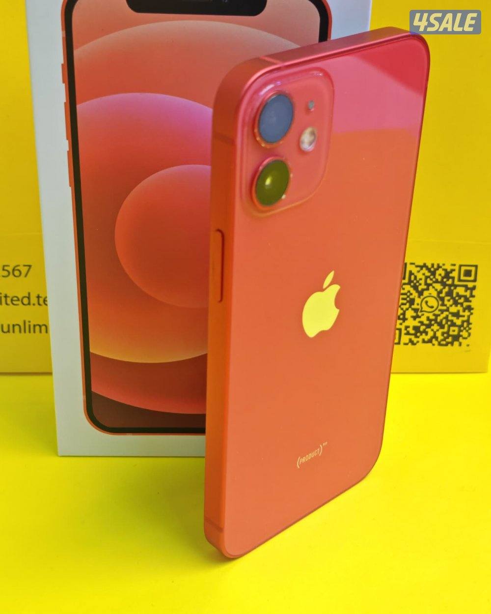 iPhone 12 Mini 128GB Red – Battery 74% ايفون 12 ميني 128 جيجا أحمر4