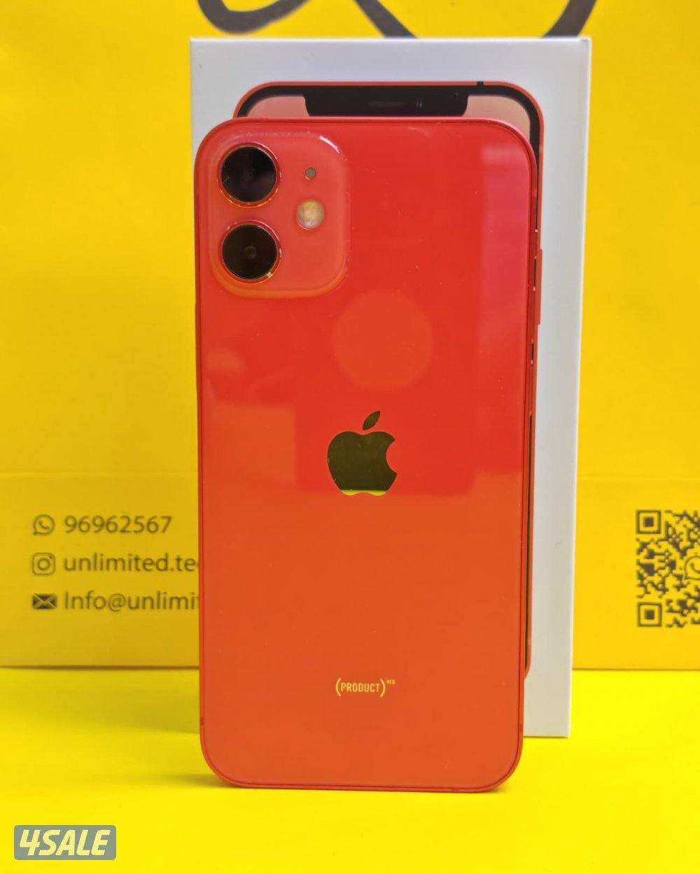 iPhone 12 Mini 128GB Red – Battery 74% ايفون 12 ميني 128 جيجا أحمر8