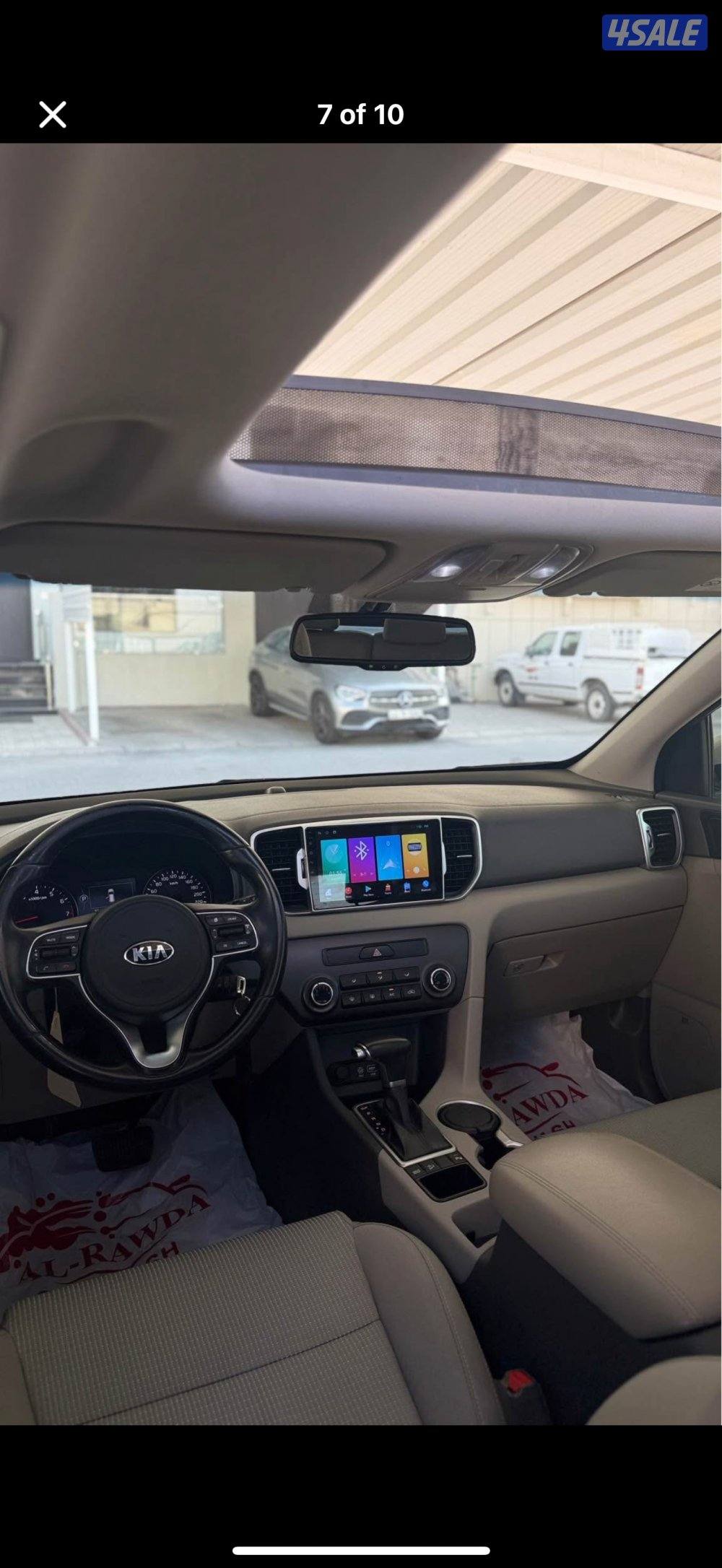 كيا سبورتاج ٢٠١٩ بحاله الوكاله ٢٠٠٠ سي سي شرط الفحص2