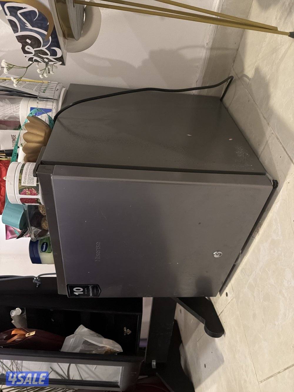 A room fridge small enough to keep your daily use supply2