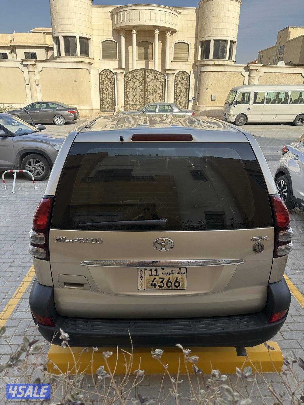 برادو ٢٠٠٨  ٤ سيلندر  ستندر كميرا خلفية  فرش قماش صبغ وكالة الممش ١٩٤0