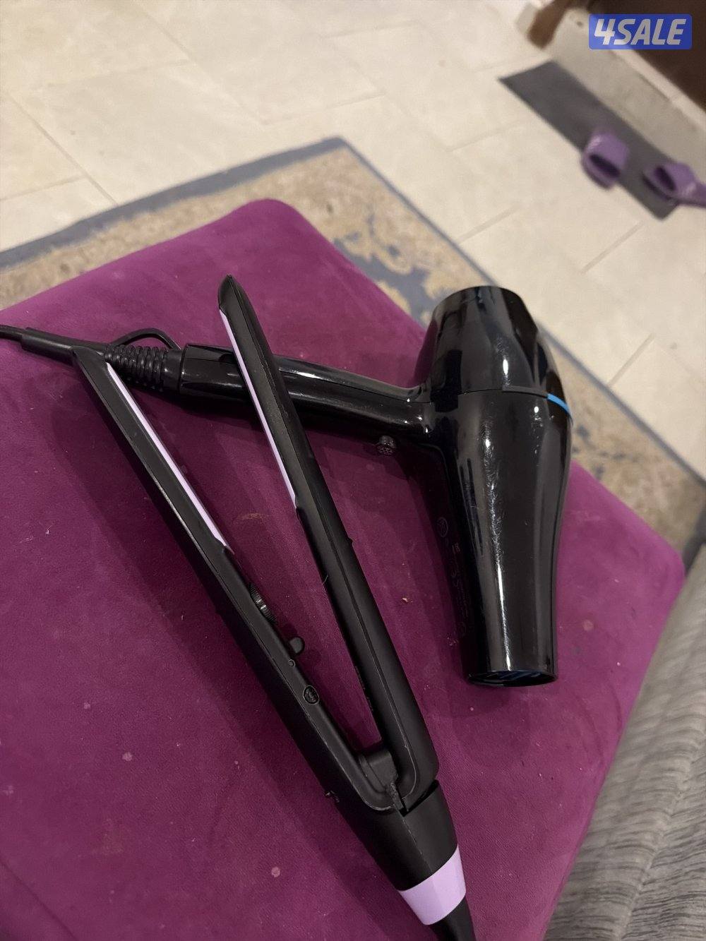 Philips hair dryer and straightener0