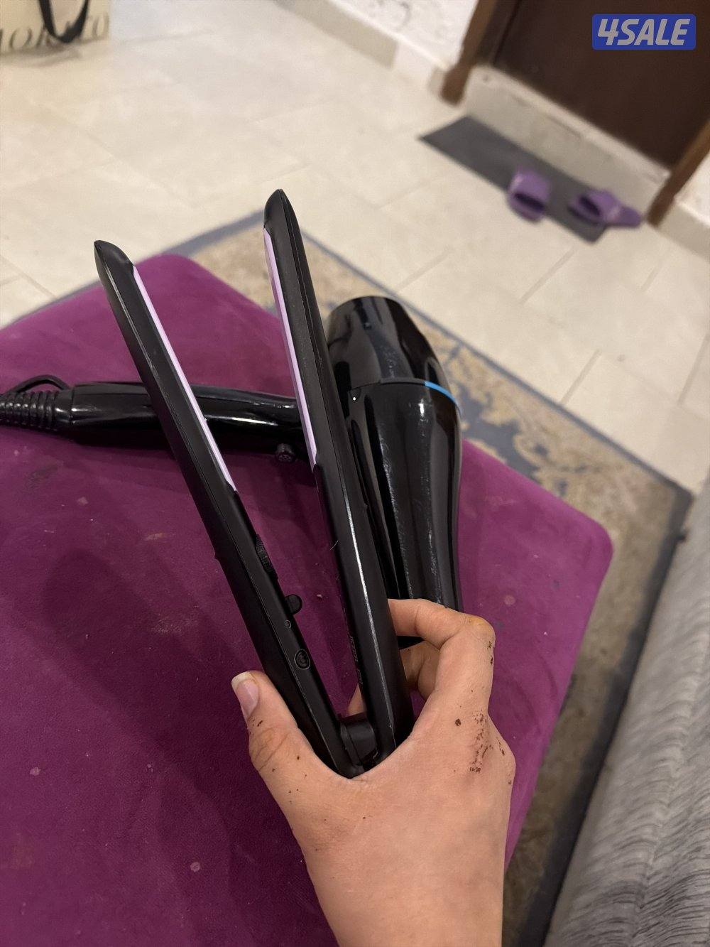 Philips hair dryer and straightener1