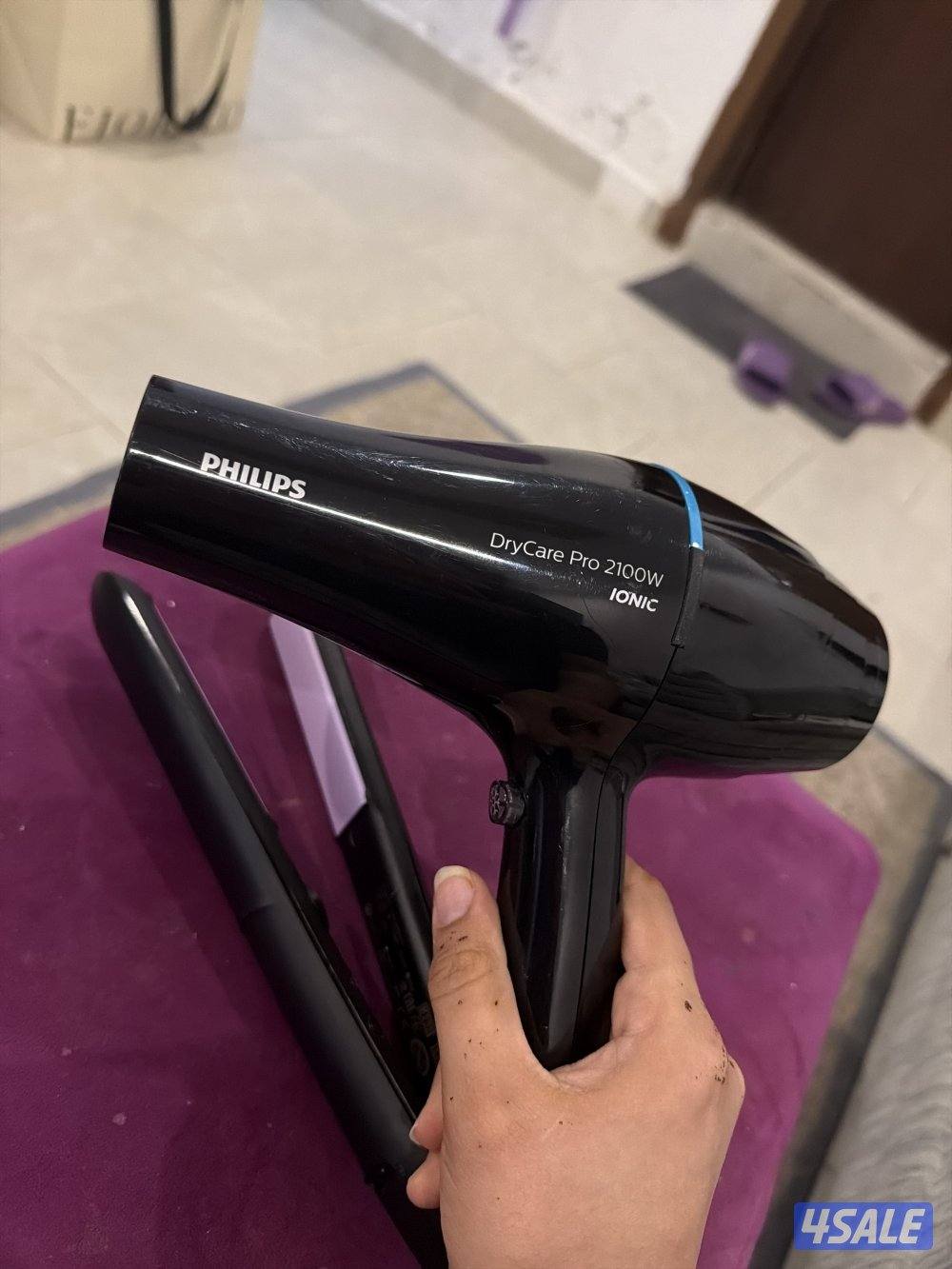 Philips hair dryer and straightener2