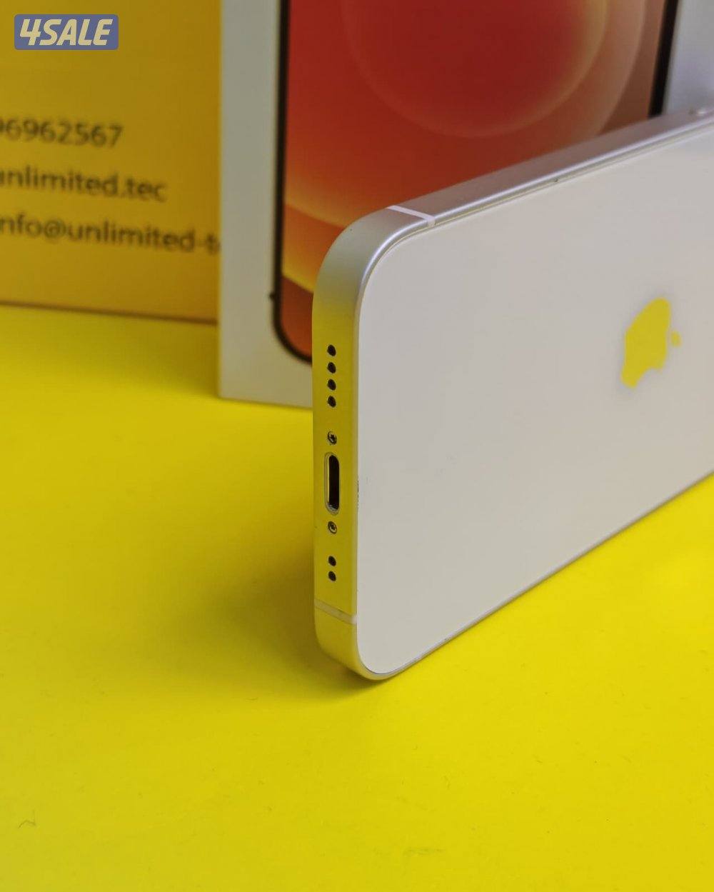 iPhone 12 Mini 128GB Starlight – Battery 80% ايفون 12 ميني 128 جيجا4