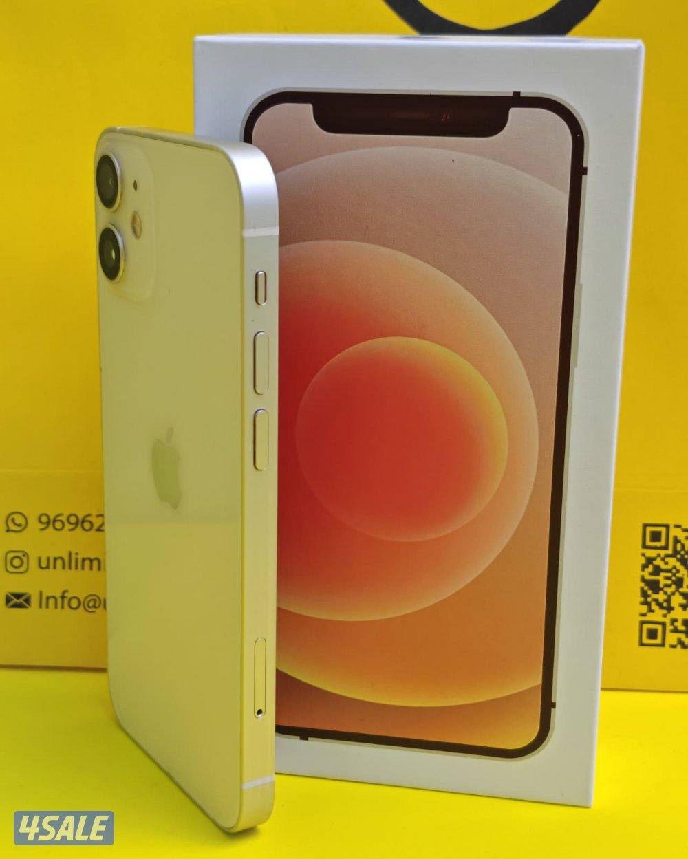 iPhone 12 Mini 128GB Starlight – Battery 80% ايفون 12 ميني 128 جيجا6