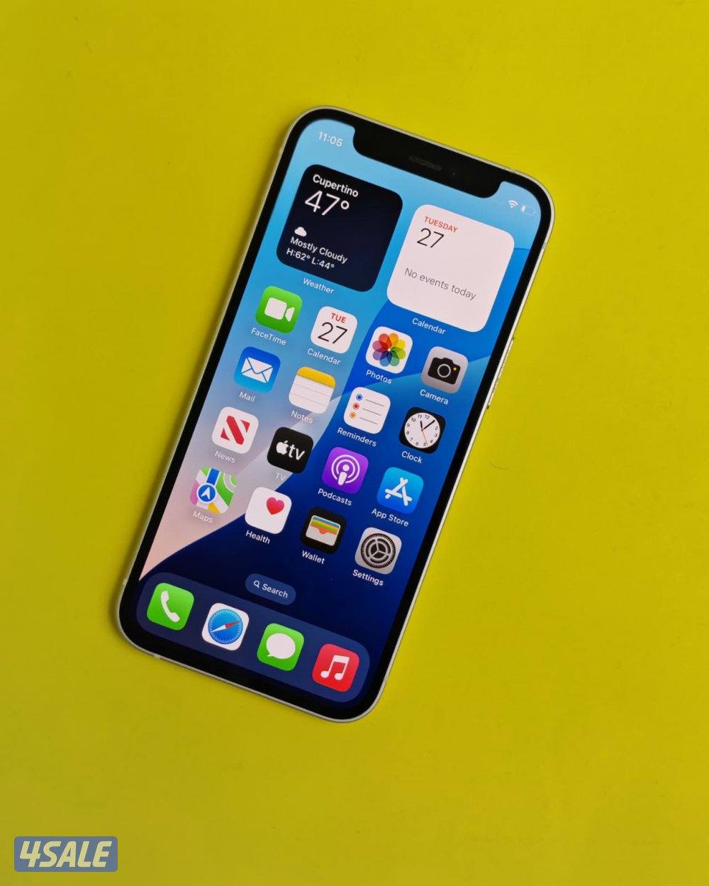 iPhone 12 Mini 128GB Starlight – Battery 80% ايفون 12 ميني 128 جيجا7