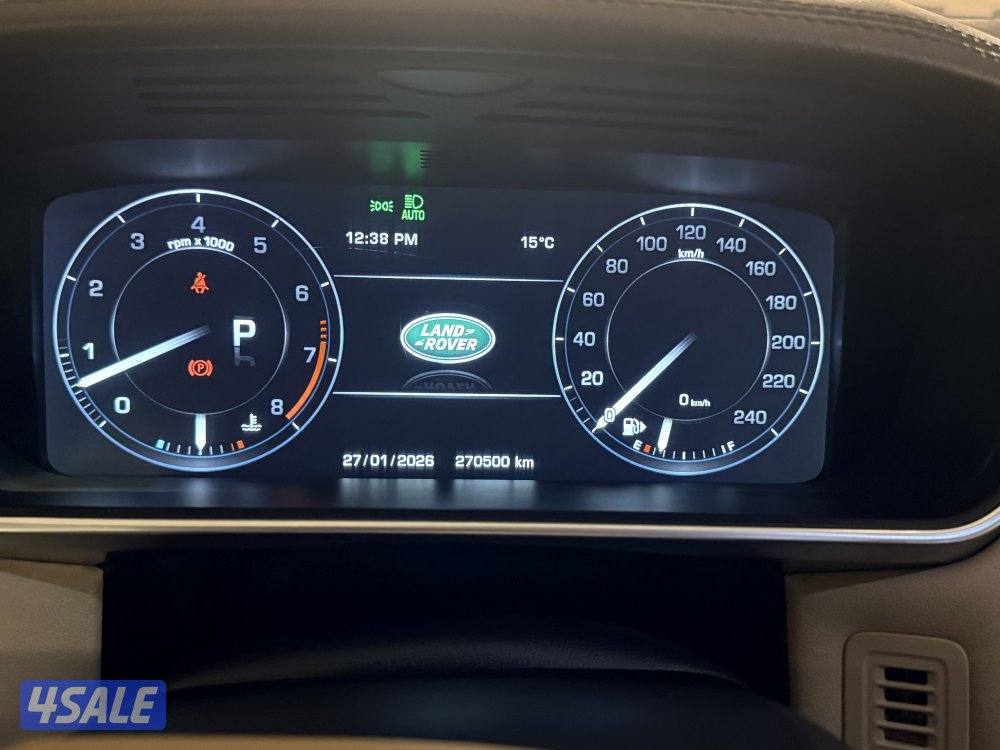 للبيع رنج فوج 2014  HSE صبغ وكالة بالكامل8