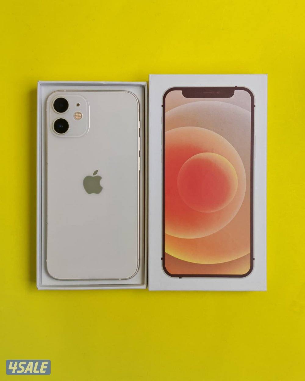 iPhone 12 Mini 256GB Starlight – Battery 73% ايفون 12 ميني 256 جيجا0