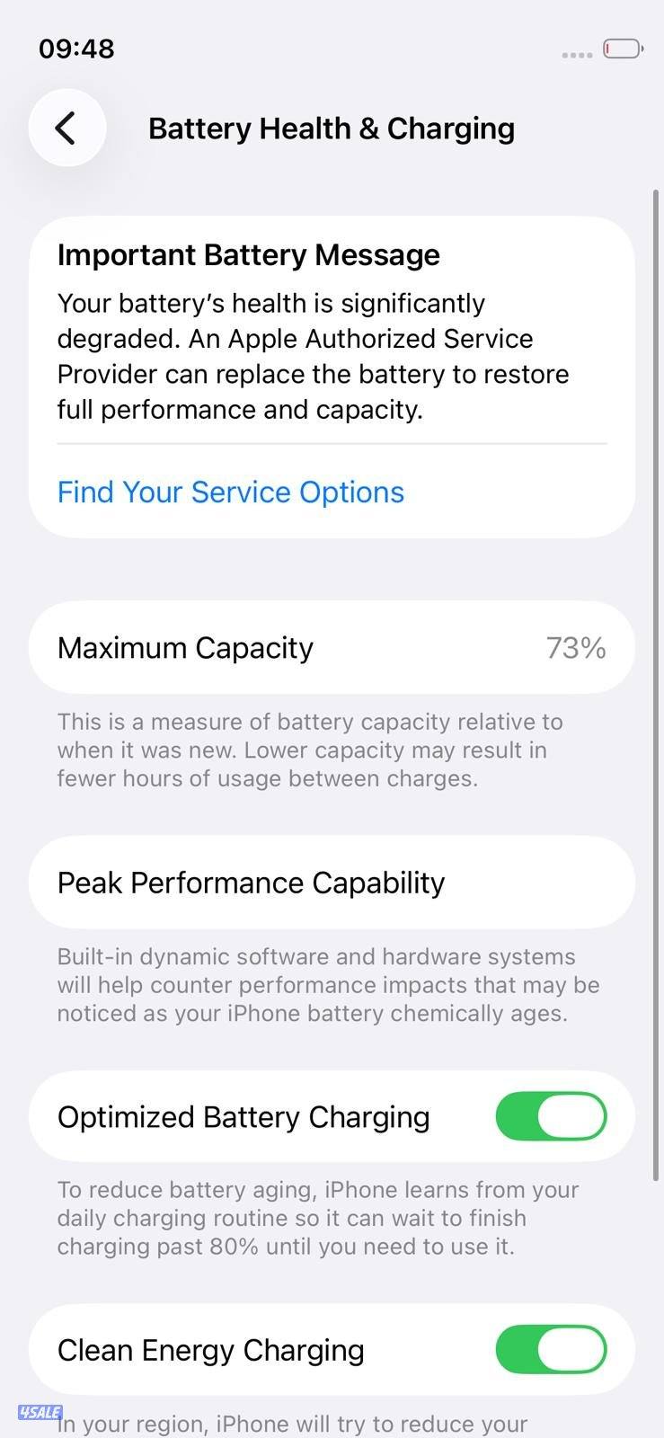 iPhone 12 Mini 256GB Starlight – Battery 73% ايفون 12 ميني 256 جيجا2