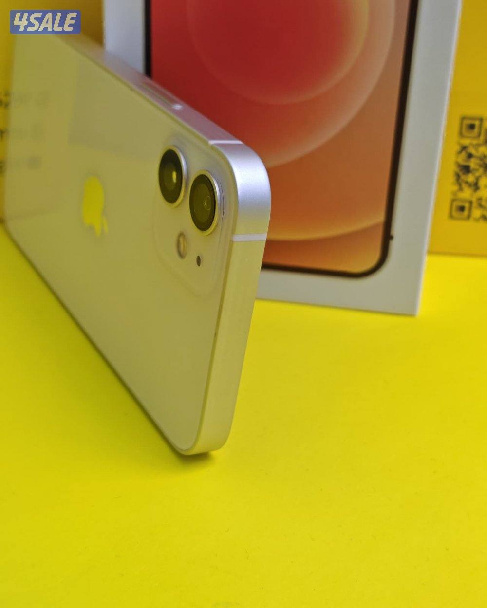 iPhone 12 Mini 256GB Starlight – Battery 73% ايفون 12 ميني 256 جيجا4