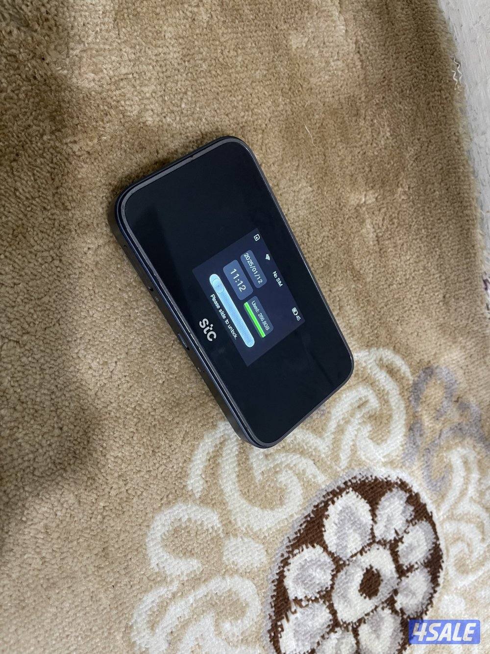 راوتر جيب شبكة stc نظيف وشغال تمام مع واير الشحن 5g2