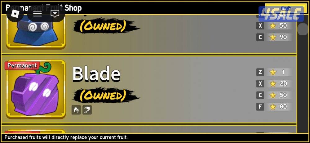 حساب بلوكس فروتس لفل ماكس مليان اغراض جميع التفاصيل في الصور3