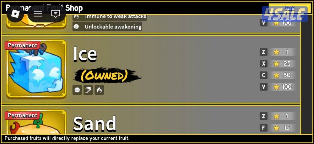 حساب بلوكس فروتس لفل ماكس مليان اغراض جميع التفاصيل في الصور4