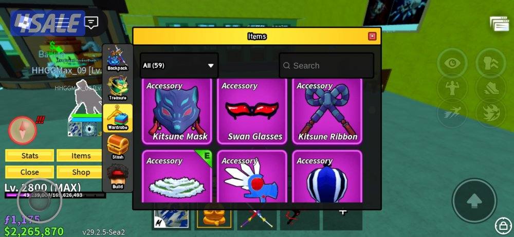 حساب بلوكس فروتس لفل ماكس مليان اغراض جميع التفاصيل في الصور12