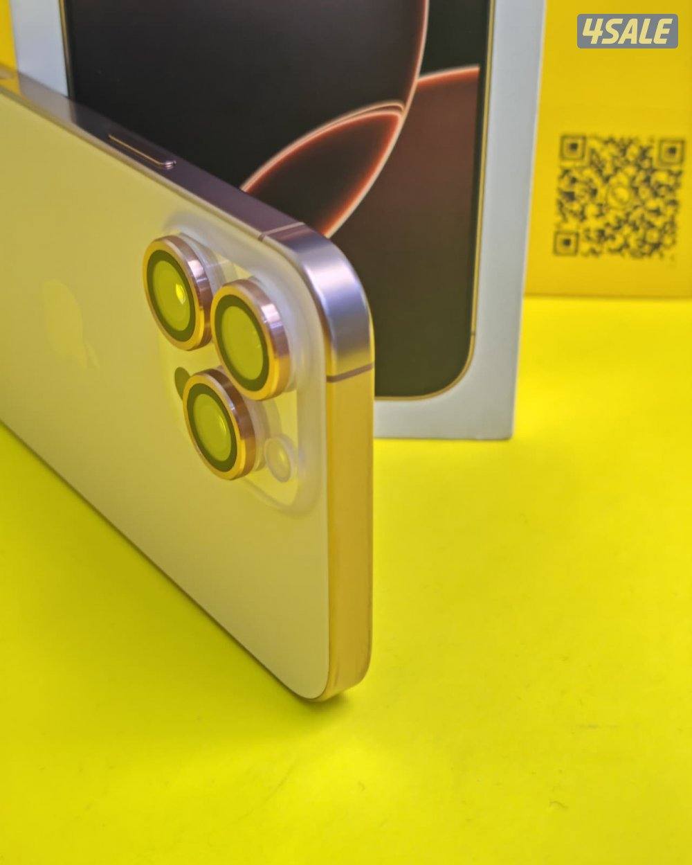 iPhone 16 Pro Max 256GB Desert – Battery 100% ايفون 16 برو ماكس 2561