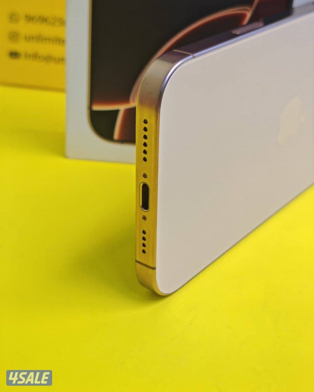 iPhone 16 Pro Max 256GB Desert – Battery 100% ايفون 16 برو ماكس 2564