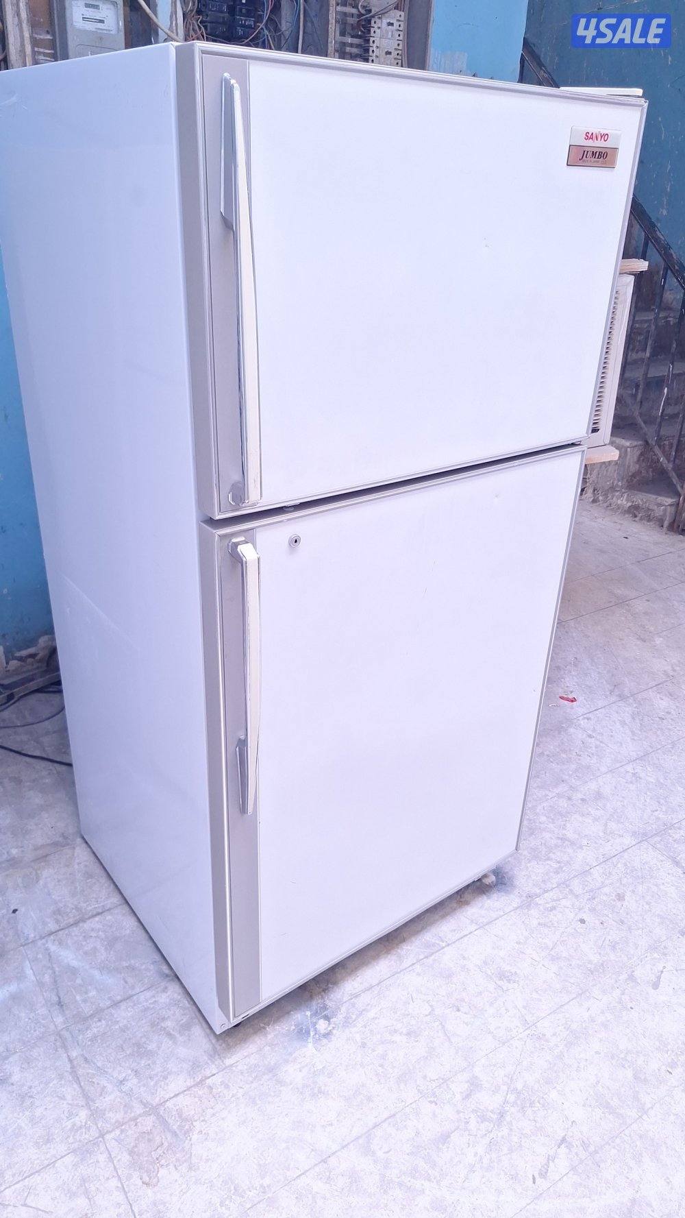 بيع ثلاجه سانيو ياباني 26قدم بحاله ممتازه جدا مع التوصيل والكفاله1