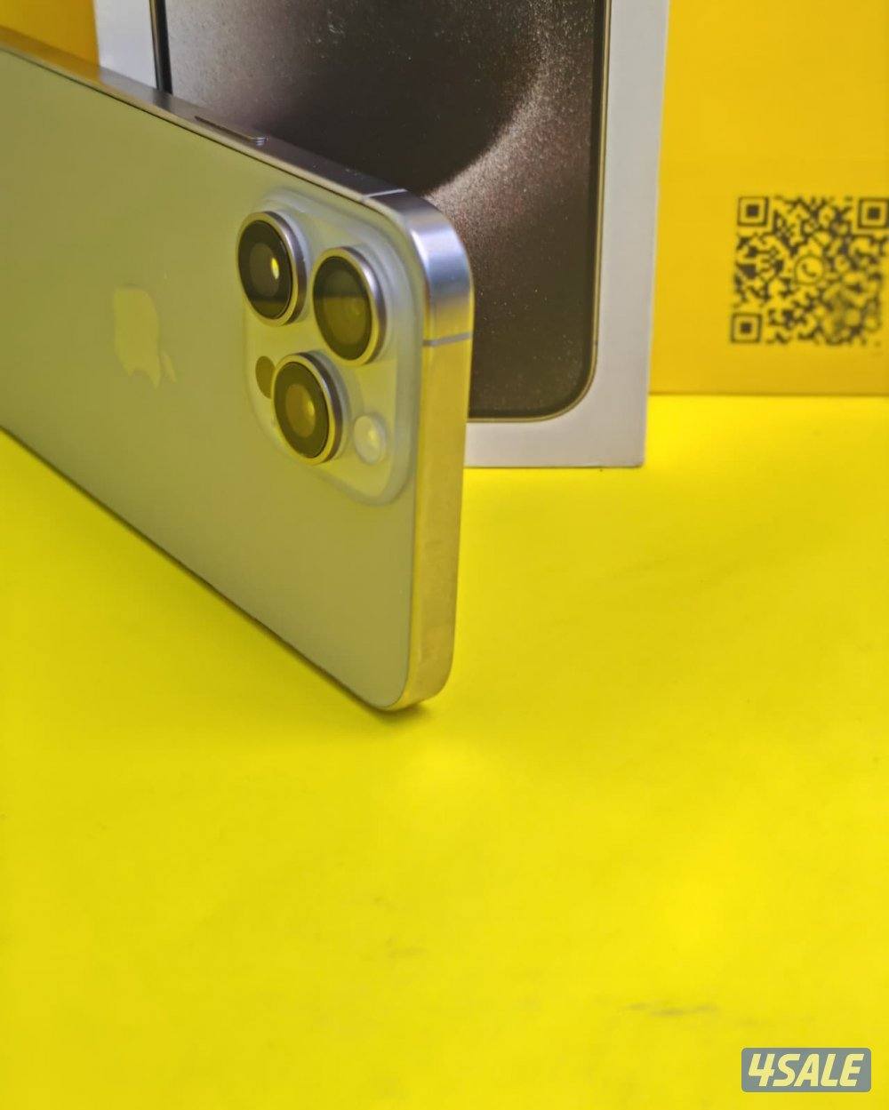 iPhone 15 Pro Max 512GB Natural – Battery 87% ايفون 15 برو ماكس 5124