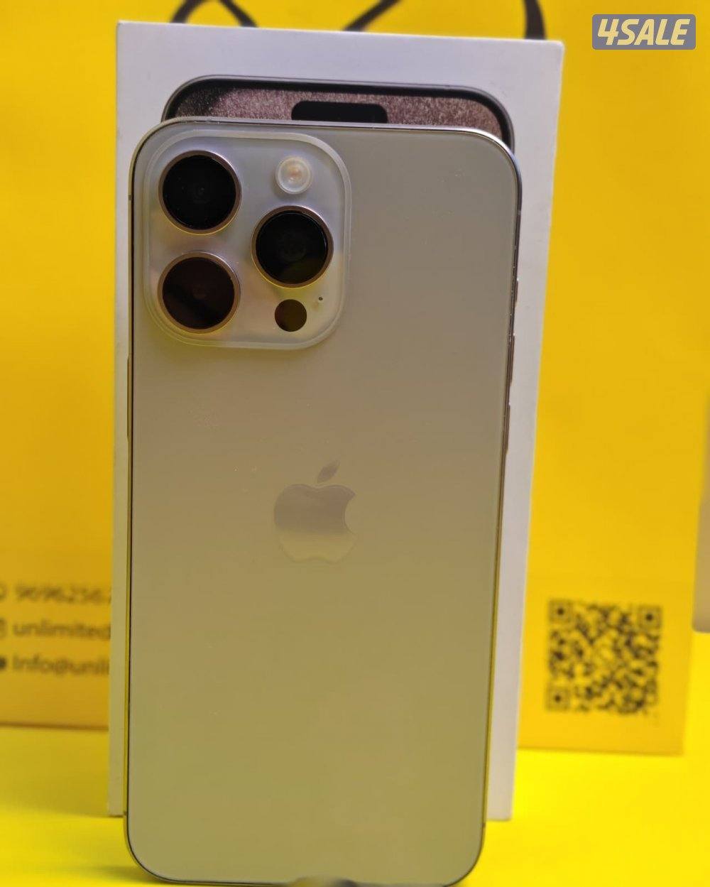 iPhone 15 Pro Max 512GB Natural – Battery 87% ايفون 15 برو ماكس 5129