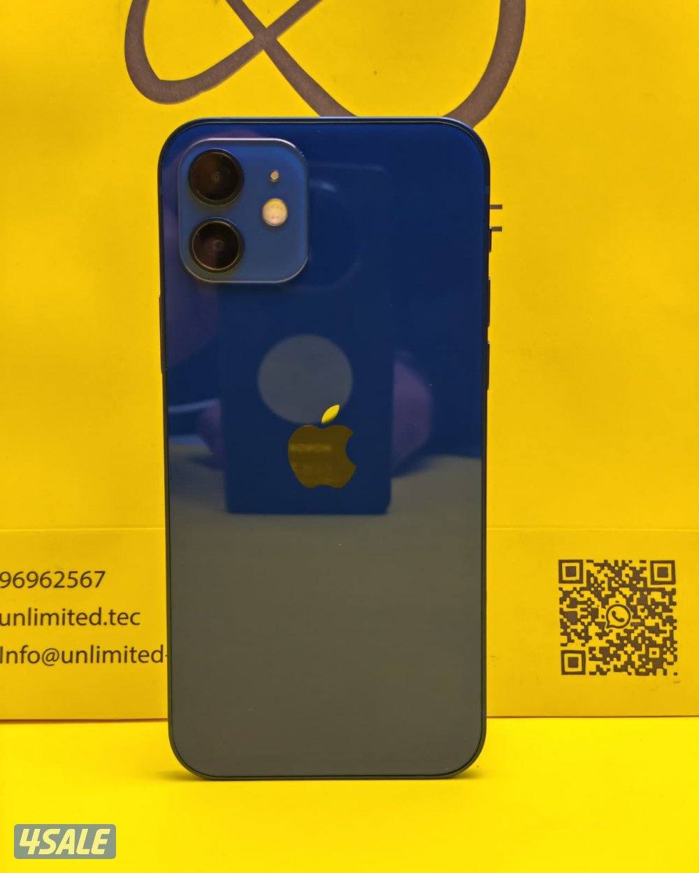 iPhone 12 128GB Blue – Battery 79% ايفون 12 128 جيجا أزرق شاشة مبدلة1