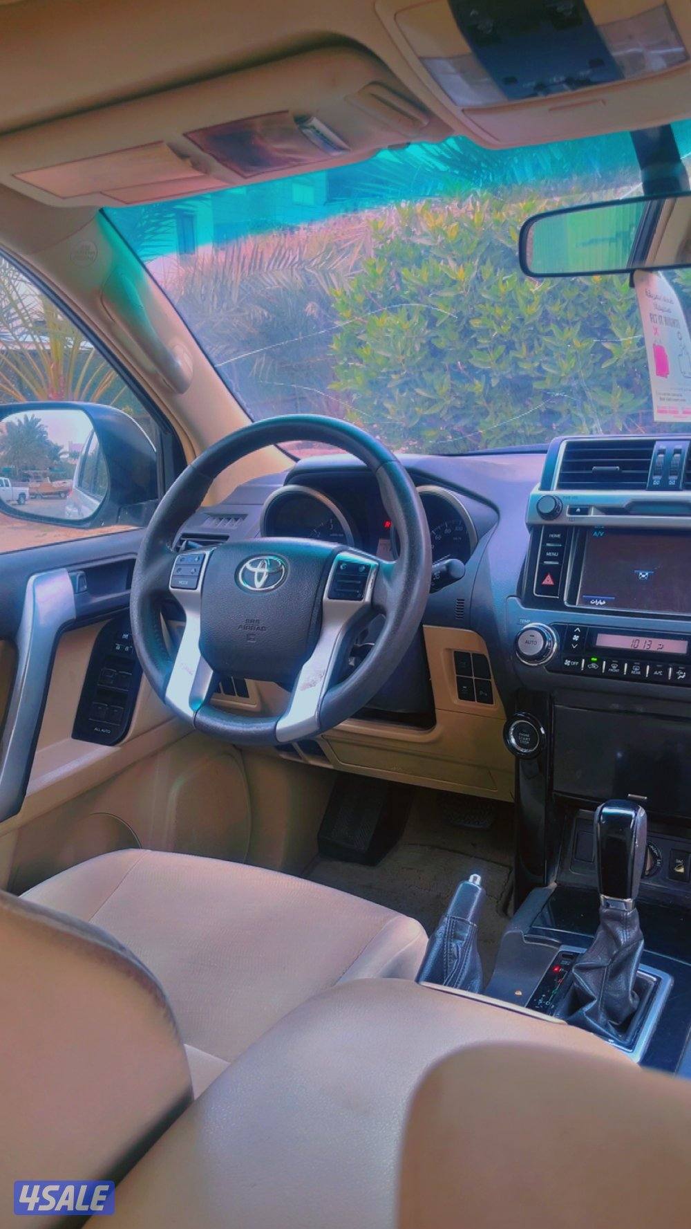 للبيع برادو 2015 TLX ماشي 237 الف شرط الفحص فيه اصباغ متفرغه3