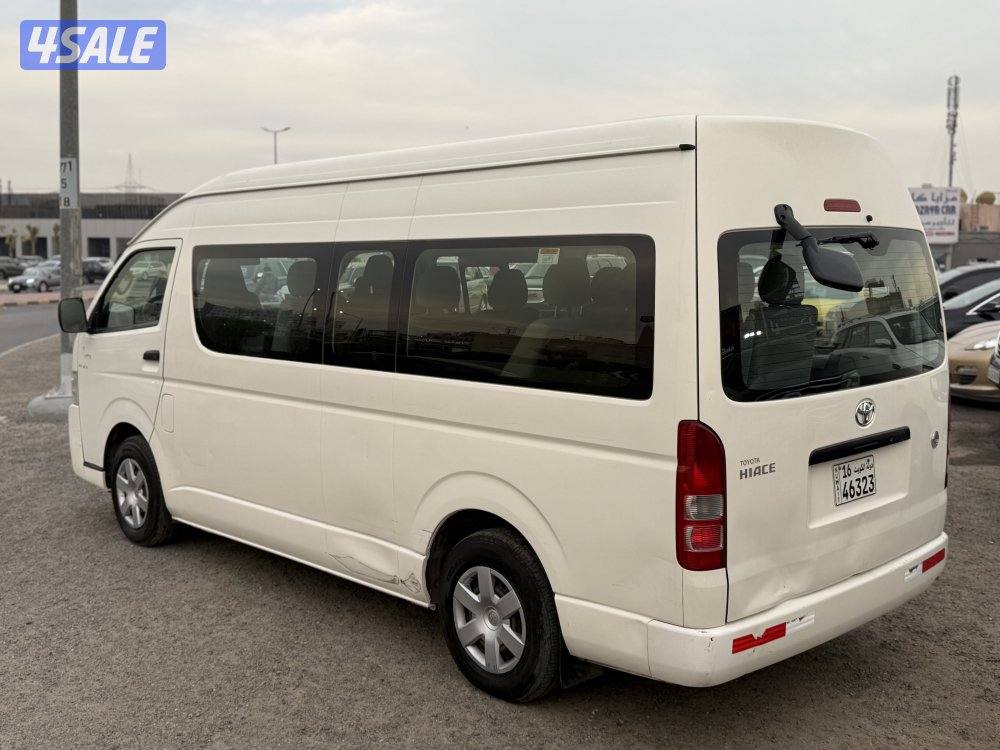 للبيع - باص - تويوتا هايس - موديل 2018 - عداد 294 - وارد الساير2