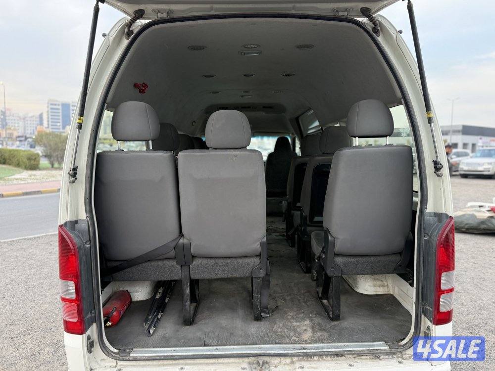 للبيع - باص - تويوتا هايس - موديل 2018 - عداد 294 - وارد الساير8