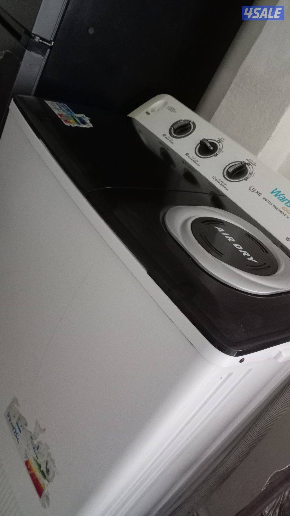 غساله نظيييييفه ١٤ كيلو ب٣٠، قواري ٢ ب١٠2