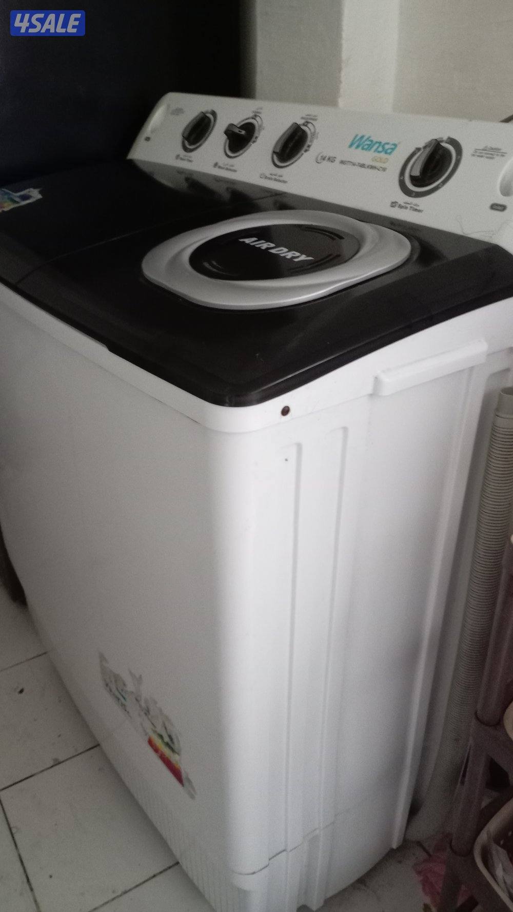 غساله نظيييييفه ١٤ كيلو ب٣٠، قواري ٢ ب١٠6