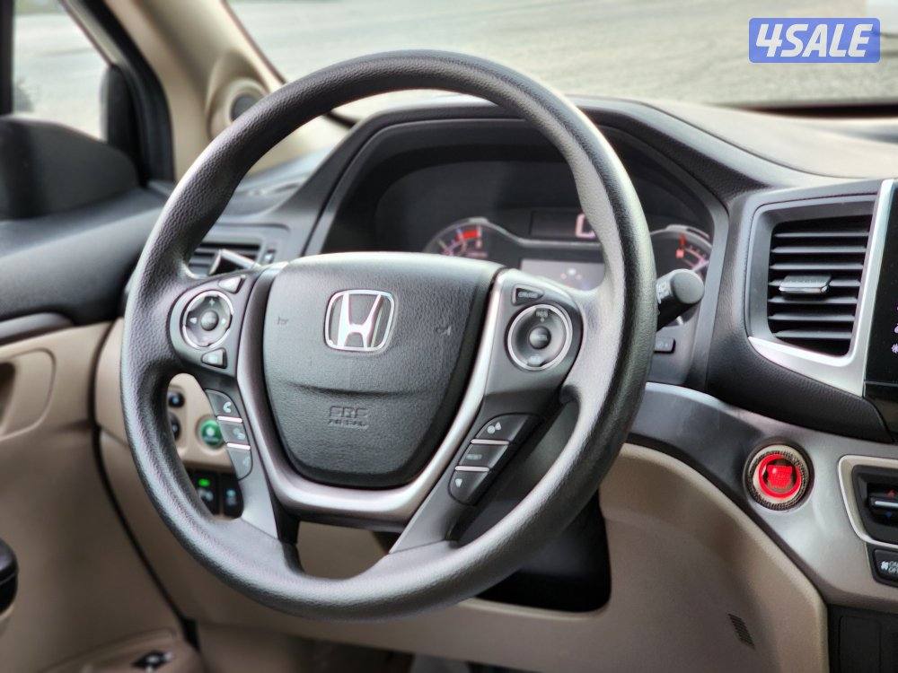 للبيع هوندا بايلوت صبغ الوكالة موديل 2016 عداد 93ألف شرط الفحص بالكامل8