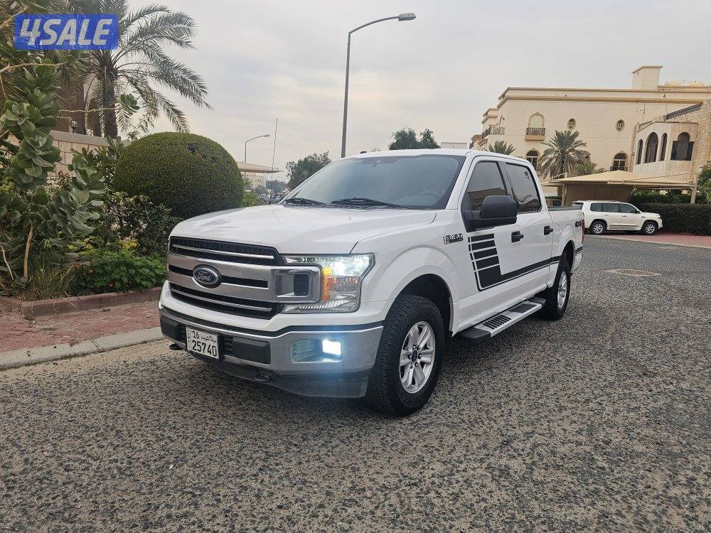 وانيت فورد F_150 دبل جير صبغ الوكالة عداد ١٢٠ الف3