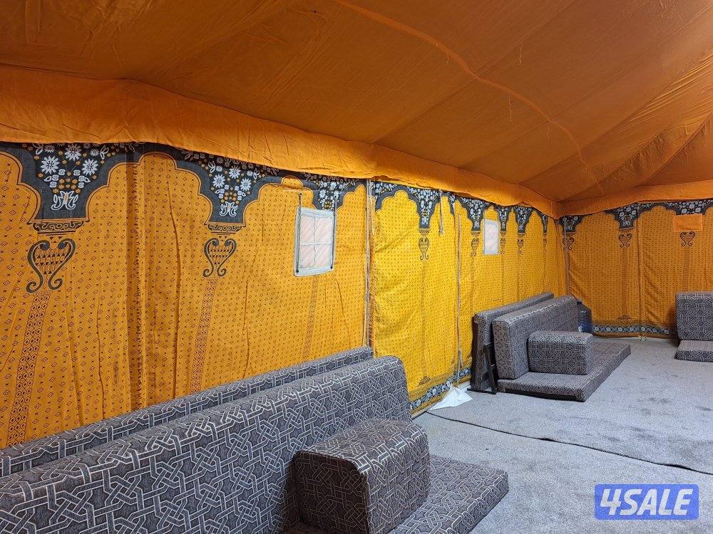 للبيع خيمة مقاس 8 في 50