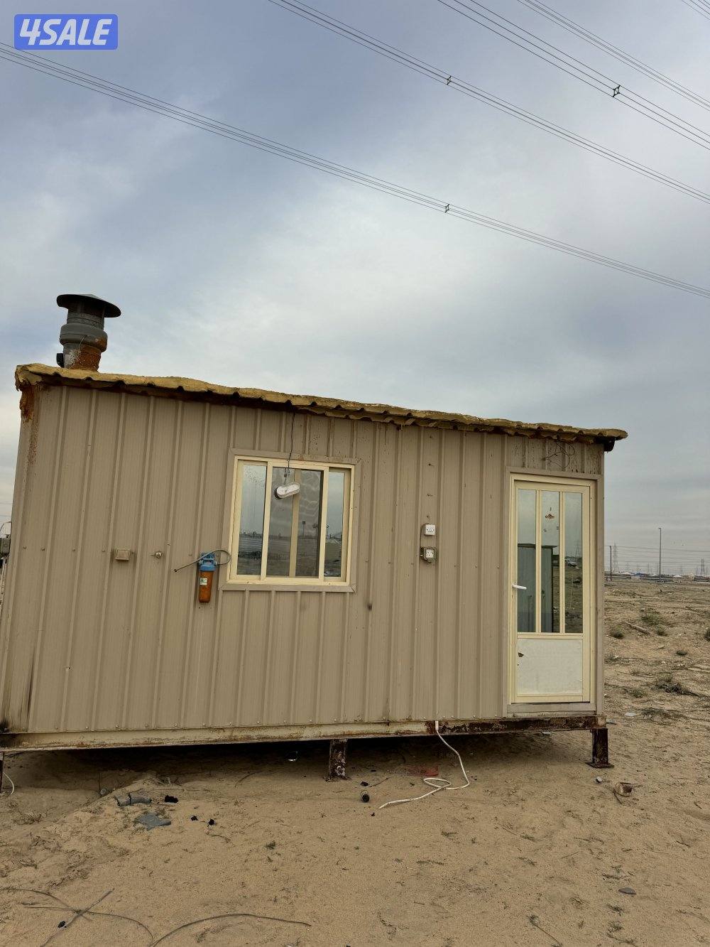 لبيع شاليه ثابت مطبخ0