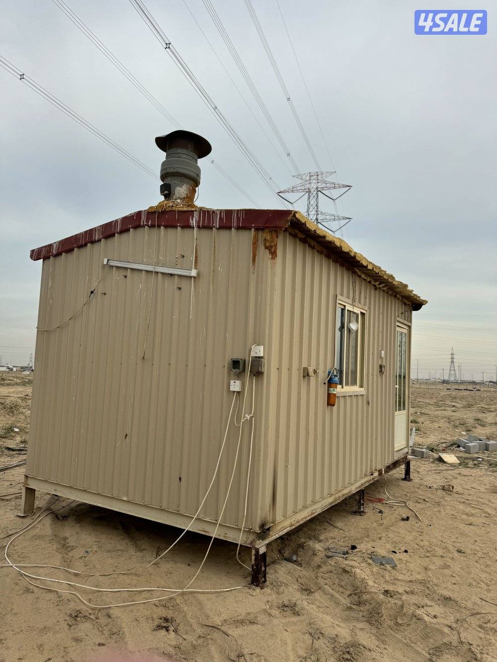 لبيع شاليه ثابت مطبخ1