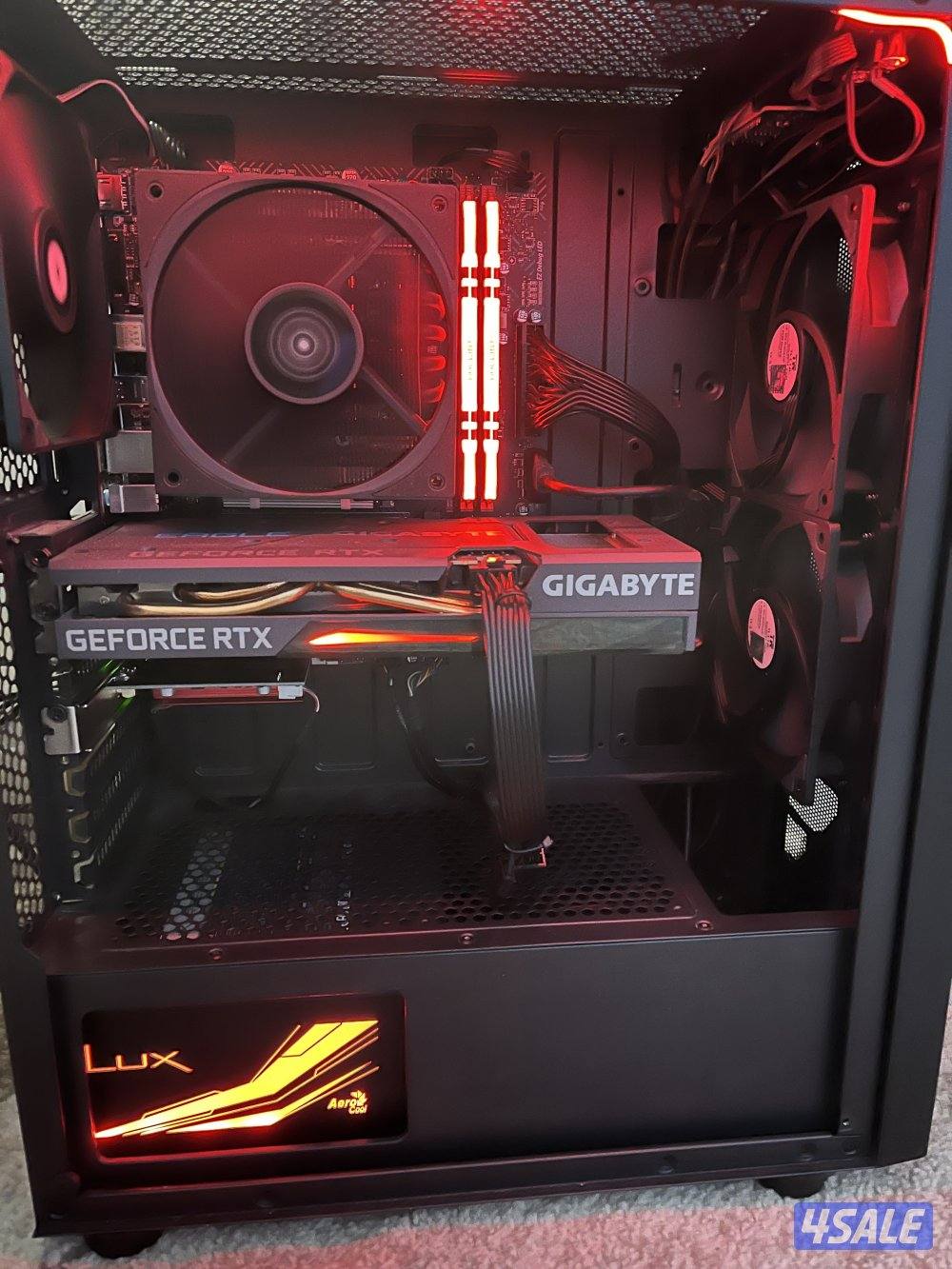 i5 12400f + rtx 3060 12gb شاشه acer 144hz0