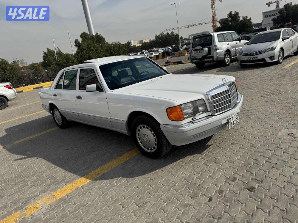 مرسيدس 560 الأرج مديل 1990 شرط الفحص ماشي 1613